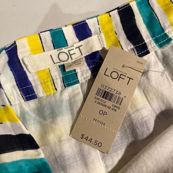 NWTâLoft stripedâskaterâ
skirt - 0P - đ3/$15 - Picture 4 of 7